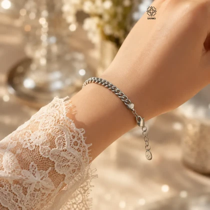 دستبند ژوپینگ کارتیر نقره ای کد 405230292-41