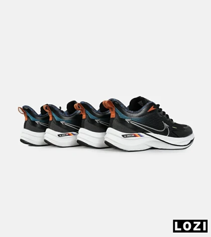 کفش کتانی مردانه و زنانه مشکی سرمه ای نایک NIKE PEGASUS target مدل 7190