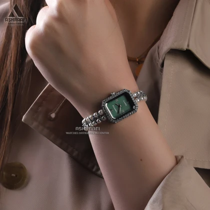 ساعت کارتیه بند مروارید Cartier A80