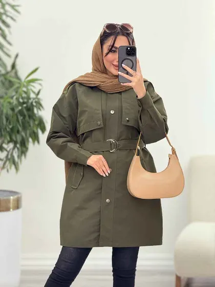 بارانی ژیله دار سپیدار