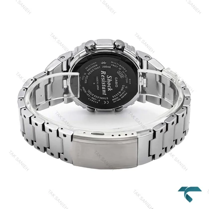 ساعت مردانه کاسیو جیشاک GMW-B5000 نقره ای Casio-6675-G