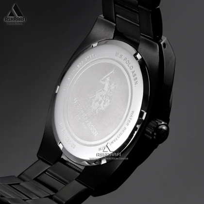 ساعت یو اس پولو مشکی U.S. Polo Assn. USPA1090-03