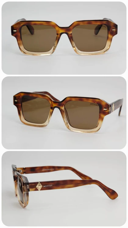 عینک آفتابی زنانه موسکات Moscot RN5031 پلاریزه و ضد اشعه UV400 ایتالیایی Rianova