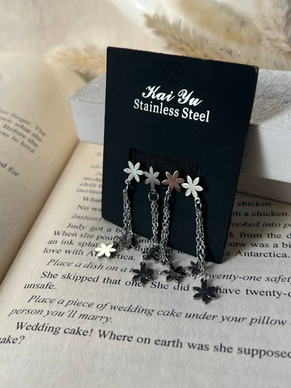 پیرسینگ گوش گل