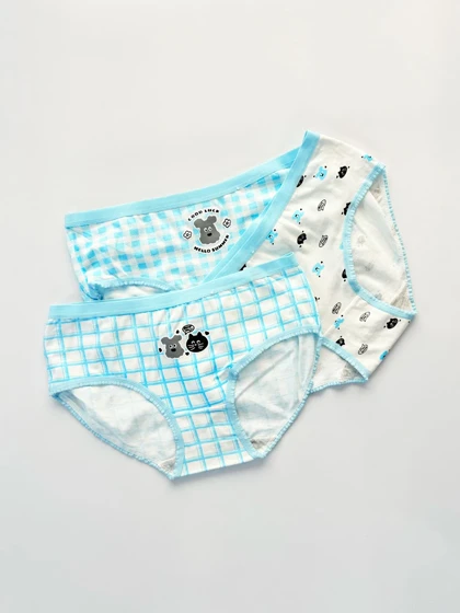 شورت اسلیپ نخ پنبه عروسکی طرح سگ