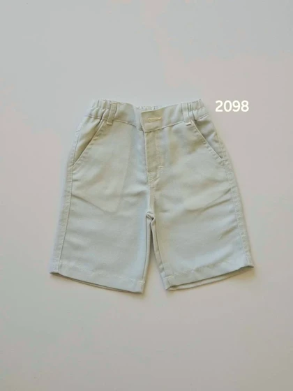 شلوارک تک بچگانه کتان با 20 رنگ (5000)