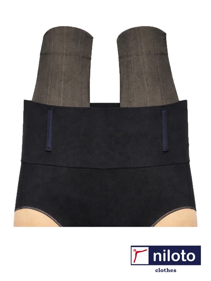 جوراب شلواری سه‌بعدی داخل کرکی گن‌دار (09308)