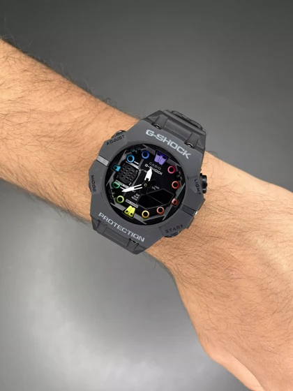 ساعت مچی کاسیو جی-شاک بند مشکی Casio G-Shock GSH010-NN