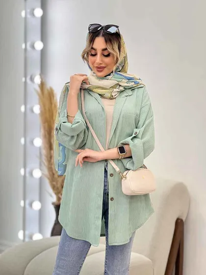 مانتو شومیزی دو جیب