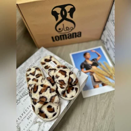 اسلیپر ضربدری پشمی _ 1318