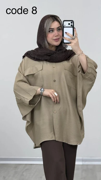 مانتو بابوس کیمونو مدل جاندر علیدسا