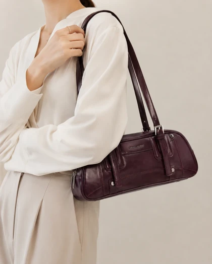 کیف دستی زنانه چرم مصنوعی دیوید جونز DAVIDJONES