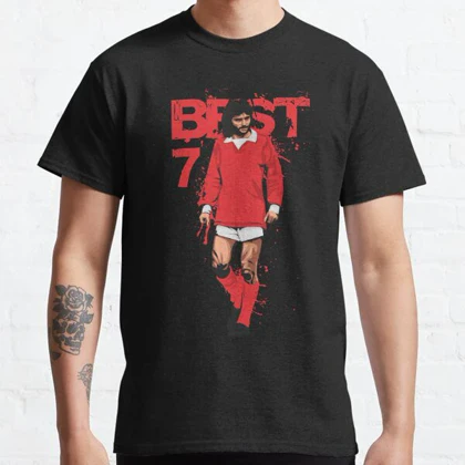 تیشرت ورزشی منچستریونایتد | تیشرت Manchester United F.C طرح George Best کد 144811