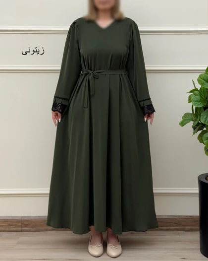 مانتو عبایی مزونی سنگدوزی
