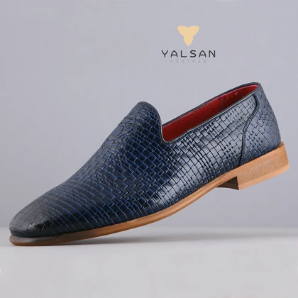 کفش کالج مردانه چرم یلسان مدل آرچر کد 508-MOT