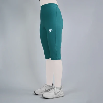 نیم لگ ورزشی زنانه نایک مدل VHD-Dri Fit-4K1023 سبز آبی