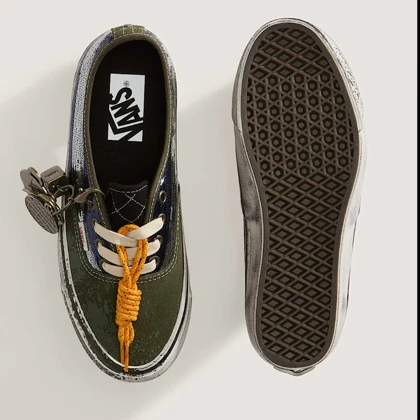 ونس آتنتیک/ Vans authentic noirfonce green