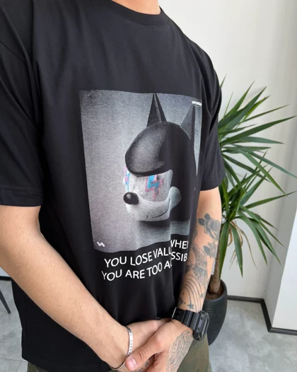 تیشرت قواره ازاد YOU LOSE
