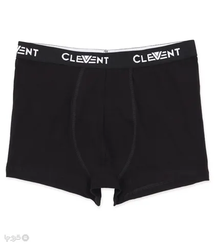 پک شورت مردانه پادار نخی کش از رو Clevent کلونت کد 2408 - بسته 3 عددی