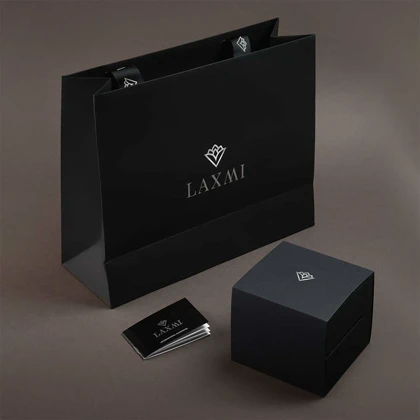 لاکسمی زنانه رزگلد 8090-1 دورنگین Laxmi-9100-L