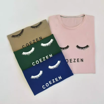 تیشرت مژه 1002986