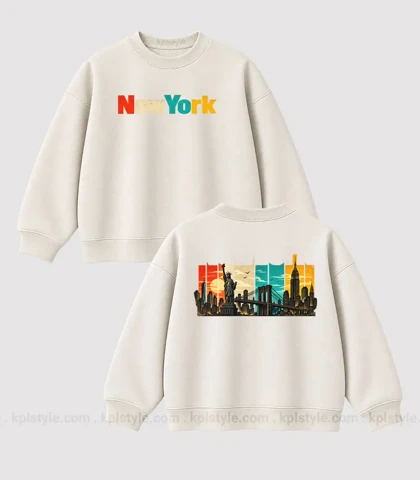 دورس باکسی یونیسکس طرح NEW YORK کد 1594