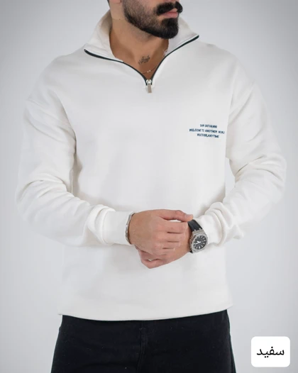 دورس مردانه نیم زیپ پویا_کد4752