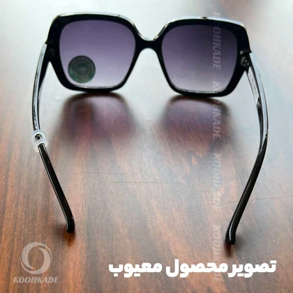 عینک BEELINE بزرگسال مشکی دور پهن ( معیوب )