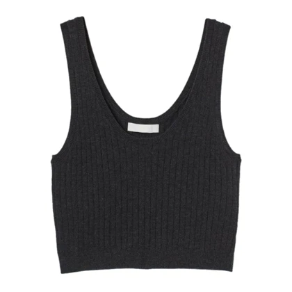 کراپ تاپ بافت زنانه اچ اند ام H&M No. 0933990001