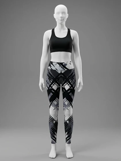 لگ ورزشی سابلیمشن طرحدار