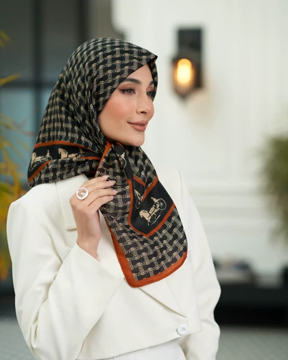 روسری نخی قواره 90 30185