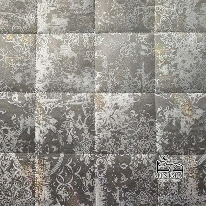 سرویس روتختی مخمل شانل طلاکوب مدرن مدل DD