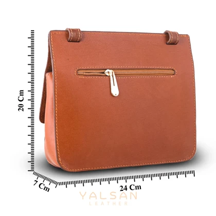 ست هدیه زنانه چرم یلسان مدل ساینا کد RDS-CHN-056-GC