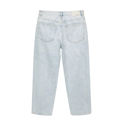 شلوار جین نیم بگ بدون جنسیت pull & bear کد 377