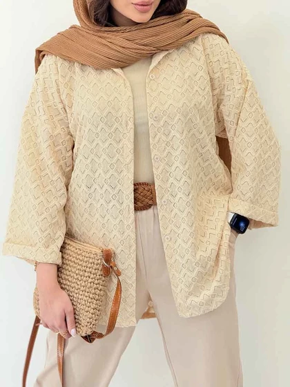 شومیز طرح لوزی سیما