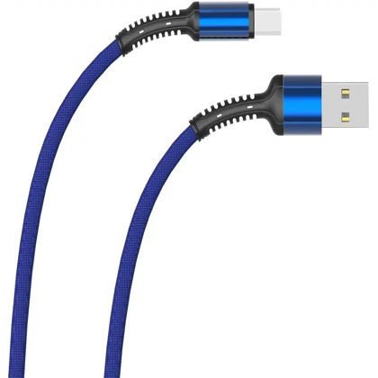 کابل میکرو یو اس بی الدنیو LDNIO مدل LS63 توان 60 وات 1 متر