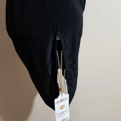 لباس فانتزی مجلسی زنجیردار (Mini Dress) دلوین کد 016