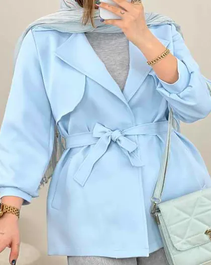 مانتو عروسکی ژیله دار(57)کد3283
