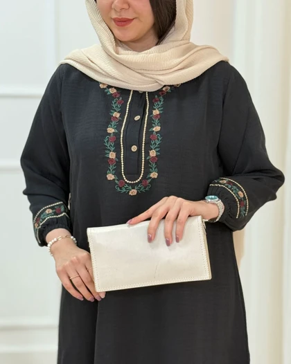 پیراهن مانتویی سونیا کد محصول 1686