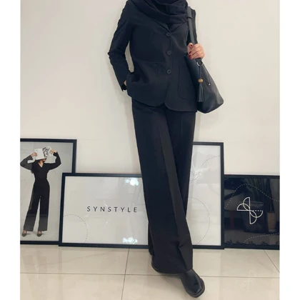 شلوار زنانه کجراه ذغالی بریما (Berima) کد 5400