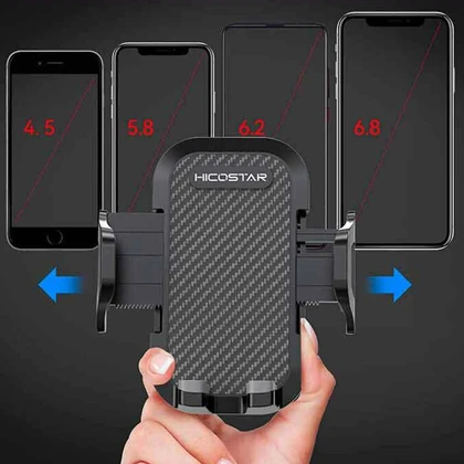پایه نگهدارنده گوشی هایکواستار Hicostar مدل HS-H15 با چرخش 360 درجه