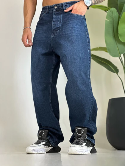 شلوارمردانه جین وایدلگ_کد4496