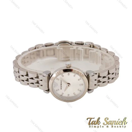 ساعت امپریوآرمانی زنانه مینی تمام سیلور Armani-5790-L