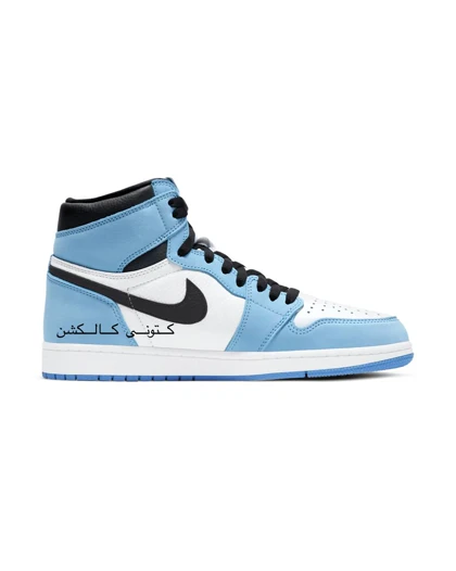 کتانی ویتنامی نایک ایر جردن وان ساق‌دار یونیورسیتی بلو nike air jordan 1 high OG “University Blue “