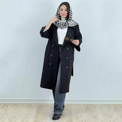 ترنچ کت بلند 1007999