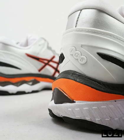 کتانی بزرگ پا طوسی نارنجی ASICS GEL-KAYANO 27