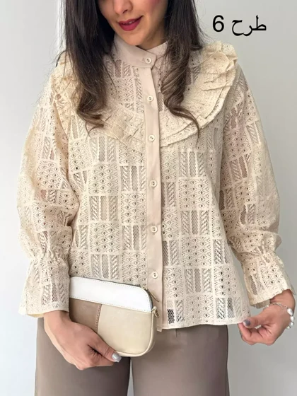 شومیز دانتل لاکچری