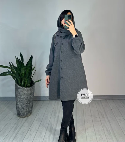 پالتو دکمه دار روناک