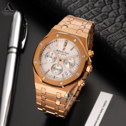 ساعت مردانه‌ای پی رزگلد Audemars Piguet RO25W