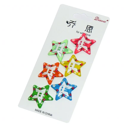 گیره مو زنانه مدل G_Lnd_294 مجموعه 6 عددی